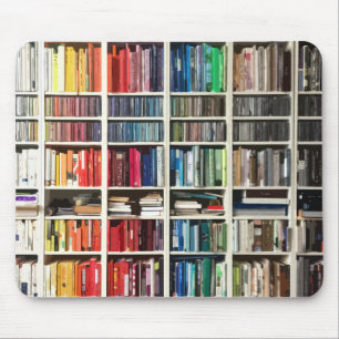Mousepad Livros coloridos arco-íris