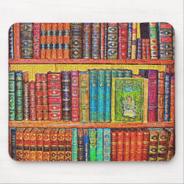 Mousepad Livros de biblioteca