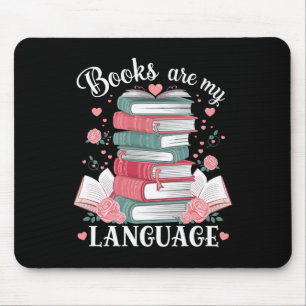 Mousepad Livros São Minha Linguagem do Amor Amante da Leitu
