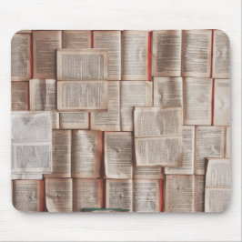 Mousepad Livros Vintage
