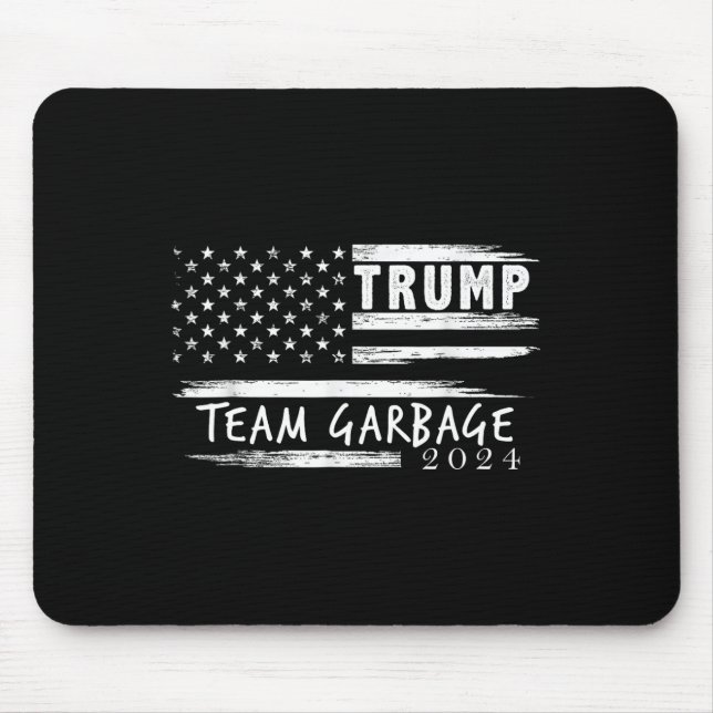 Mousepad Lixo Da Equipe Para Trump 2024 (Frente)