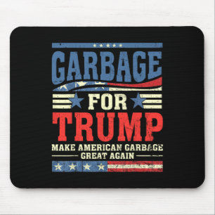 Mousepad Lixo Para Trump Fazer Excelente De Lixo Americano 