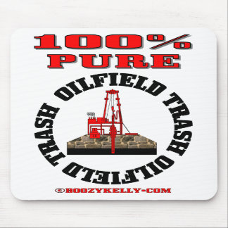 Mousepad Lixo puro do campo petrolífero de 100%, plataforma
