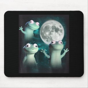 Mousepad Lizard Lizard Engraçado Lizard Moon Me Traindo