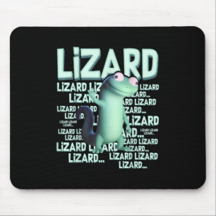 Mousepad Lizard Lizard Lizard Engraçada Memória Viral Tr