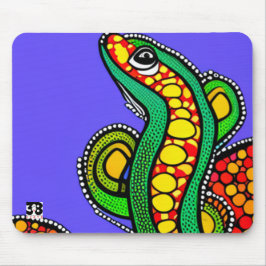 Mousepad Lizard Love