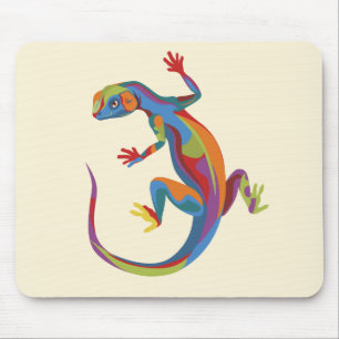 Mousepad Lizard pintado