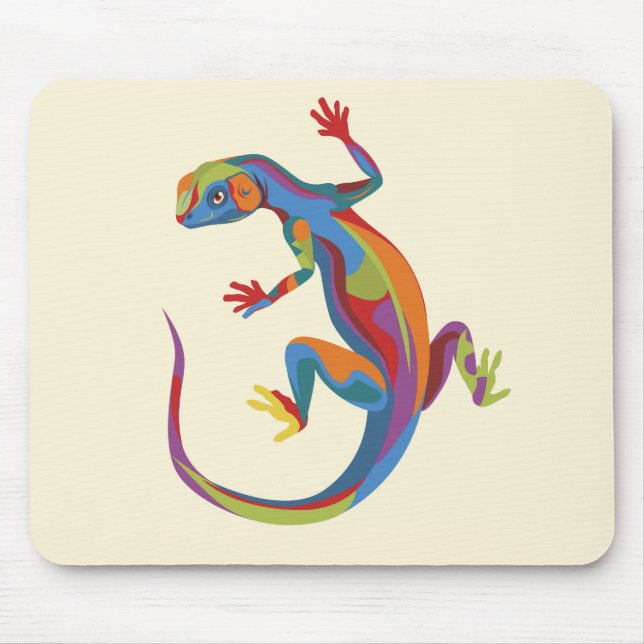 Mousepad Lizard pintado (Frente)