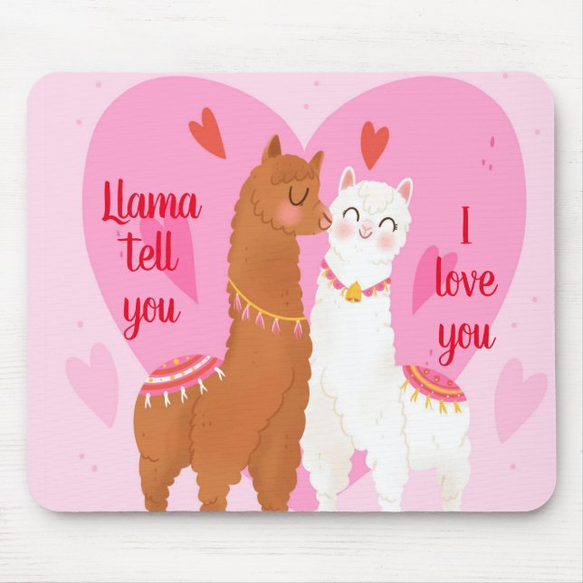Mousepad Llama te diga (Frente)