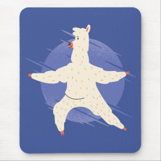Mousepad Llama Yoga