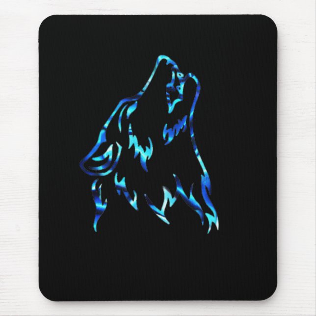 Mousepad lobo da água (Frente)