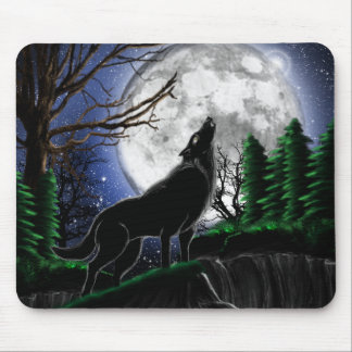 Mousepad lobo da almofada de rato
