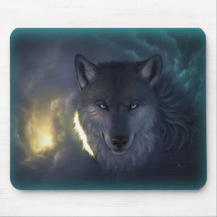 Mousepad Lobo da fantasia