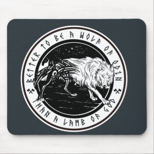 Mousepad Lobo De Odin