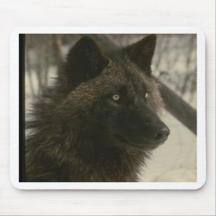 Mousepad Lobo Negro