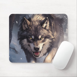 Mousepad Lobo no inverno