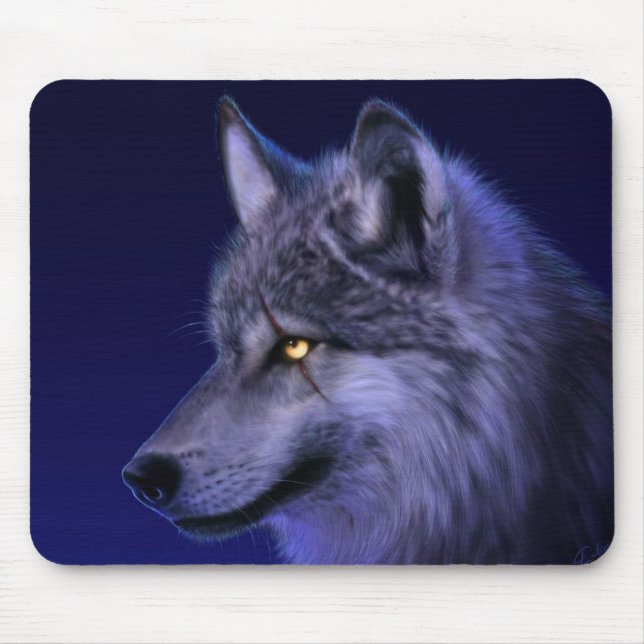 Mousepad Lobo Noturno (Frente)