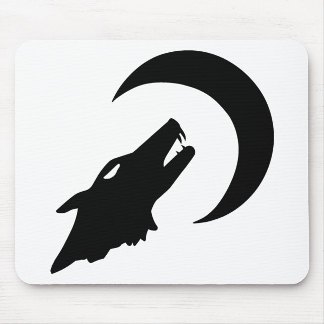Mousepad Lobo Uivando (Frente)
