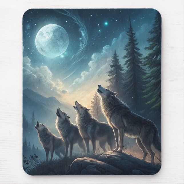 Mousepad Lobos (Frente)