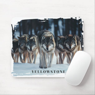 Mousepad Lobos Yellowstone