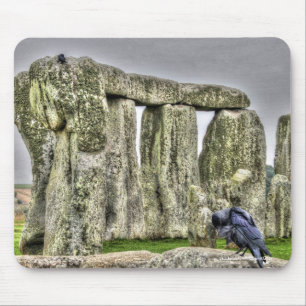 Mousepad Local antigo da Coroa de Stonehenge & Preening