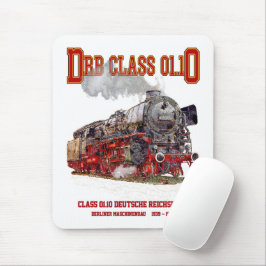Mousepad Locomotiva a Vapor DRB Classe 01.10. Deutsche Reic