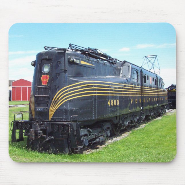 Mousepad Locomotiva GG-1 #4800 da estrada de ferro de (Frente)