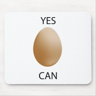 Mousepad L'oeuf pendule, the egg clock.