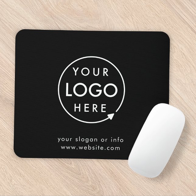 Mousepad Logo | Empresa empresarial minimalista (Criador carregado)