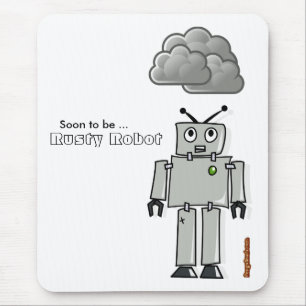 Mousepad Logo para ser robô oxidado