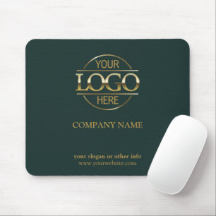 Mousepad Logotipo comercial da empresa do Promocional verde