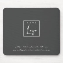 Logotipo comercial do Promocional preto simples