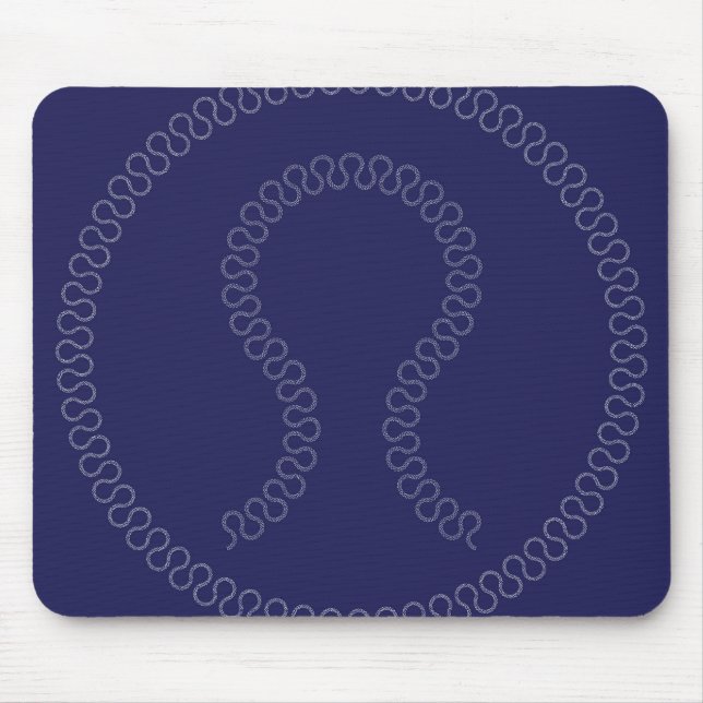 Mousepad logotipo da covid 19 ID (Frente)