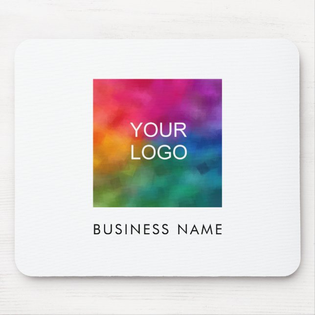 Mousepad Logotipo da empresa Adicionar sua imagem (Frente)