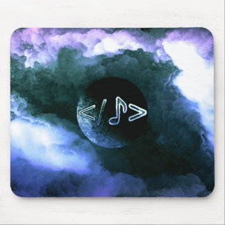 Mousepad Logotipo da Mufaya no Espaço