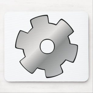 Mousepad Logotipo das engrenagens e dos fios