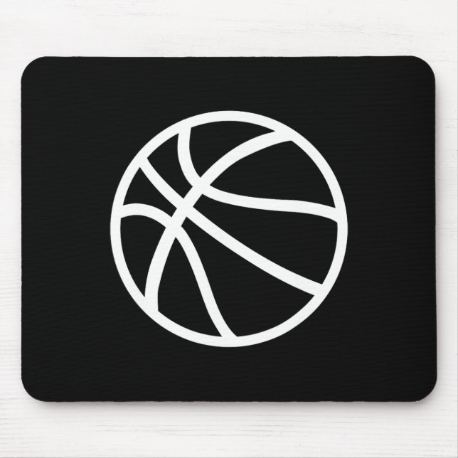 Mousepad Logotipo de basquete (Frente)