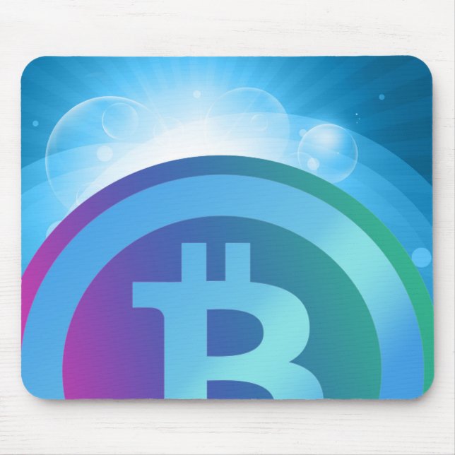 Mousepad Logotipo de Bitmoeda (Frente)