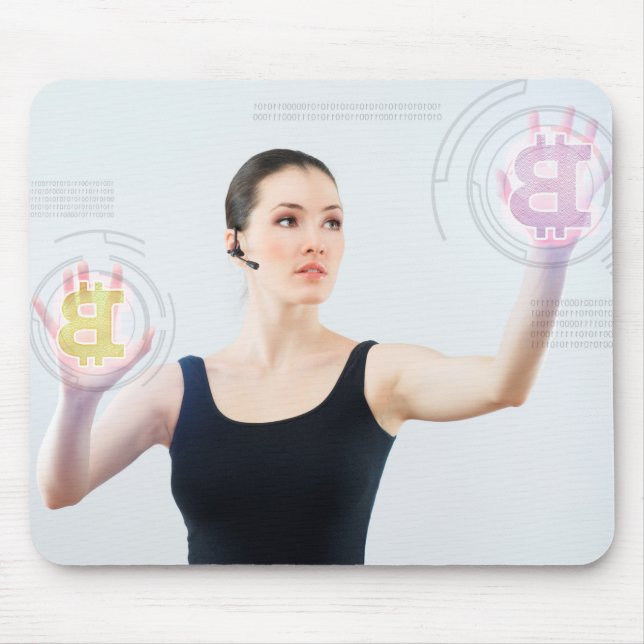 Mousepad Logotipo de Bitmoeda (Frente)