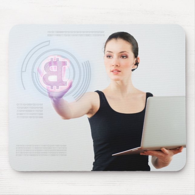 Mousepad Logotipo de Bitmoeda (Frente)