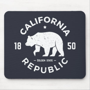 Mousepad Logotipo de Califórnia o Golden State