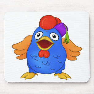 Mousepad Logotipo de Frango Sabedoria