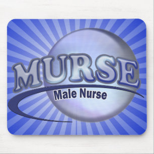 MOUSEPAD LOGOTIPO DE MURSE (ENFERMEIRA MASCULINA)