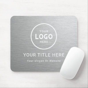 Mousepad Logotipo de negócios minimalista moderno