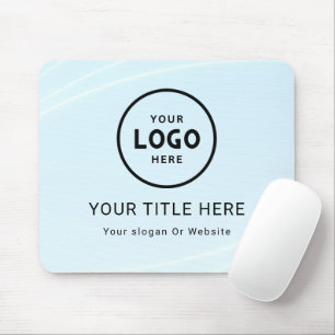 Mousepad Logotipo de Negócios Minimalista Moderno