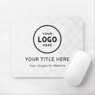 Mousepad Logotipo de Negócios Minimalista Moderno