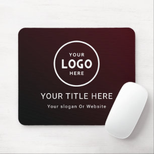 Mousepad Logotipo de Negócios Minimalista Moderno