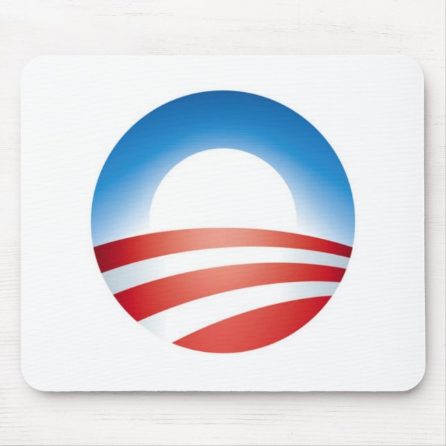 Mousepad Logotipo de Obama (Frente)