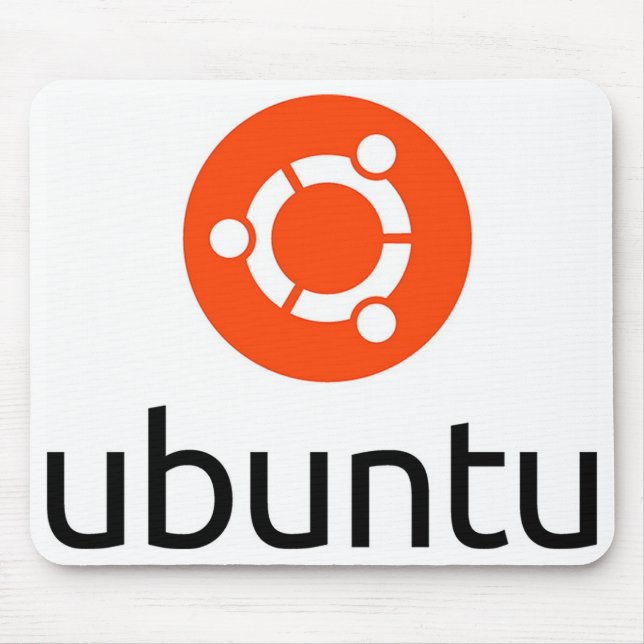 Mousepad Logotipo de Ubuntu Linux (Frente)