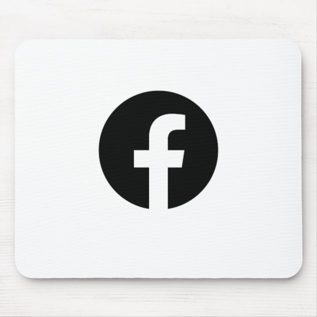 Mousepad Logotipo do Facebook (Frente)